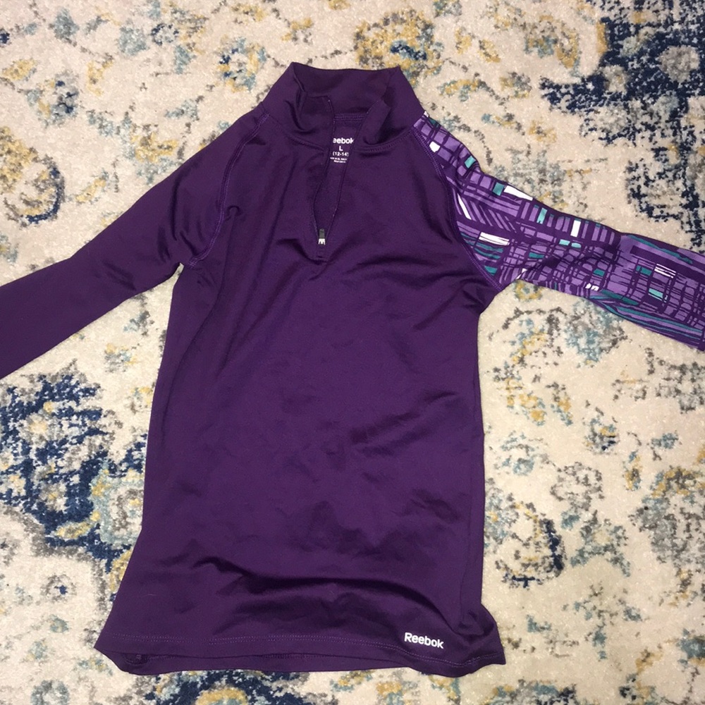 Reebok athletic 1/4 zip